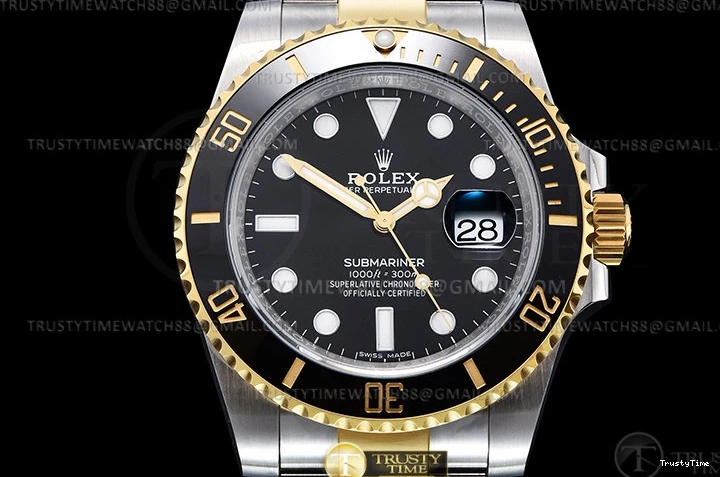 0412 Functional Submariner 116613LN 904 YG SS Black V6F V2 VS 1084